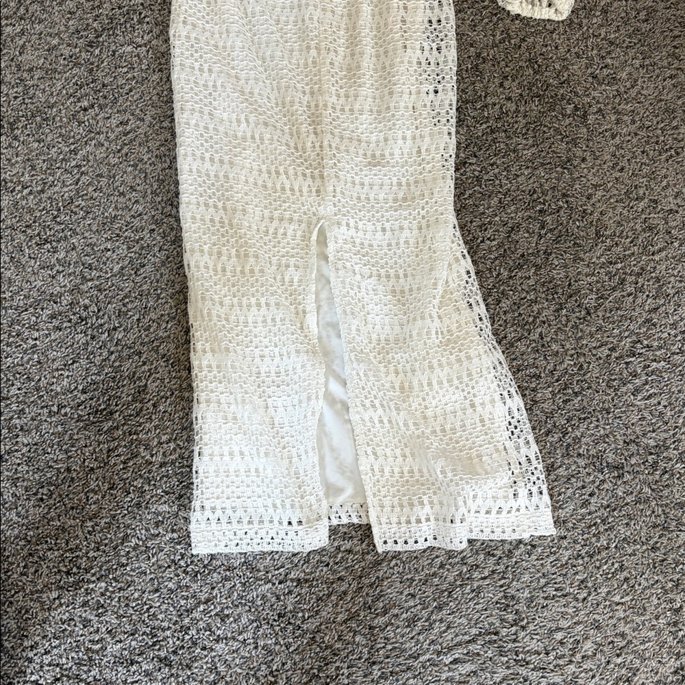 White crochet Patbo dress - Picture 6 of 6